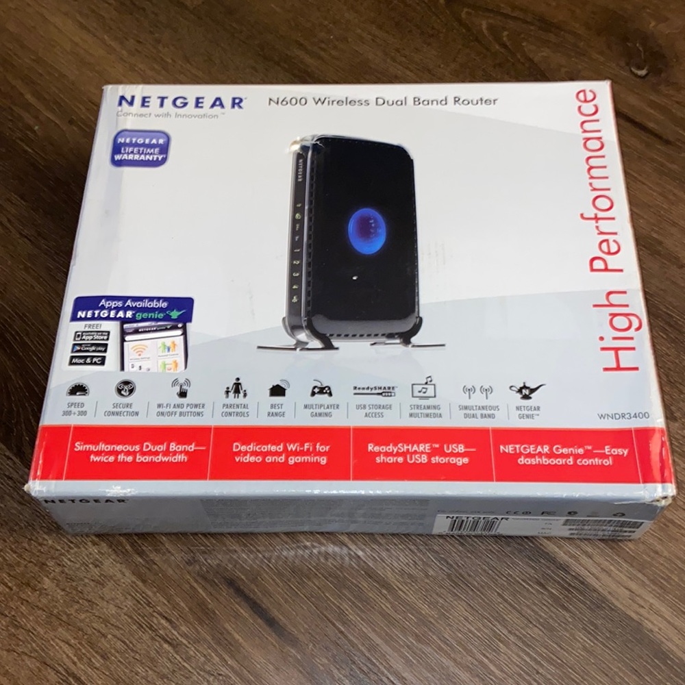 Netgear N600 Wireless Dual Band Router